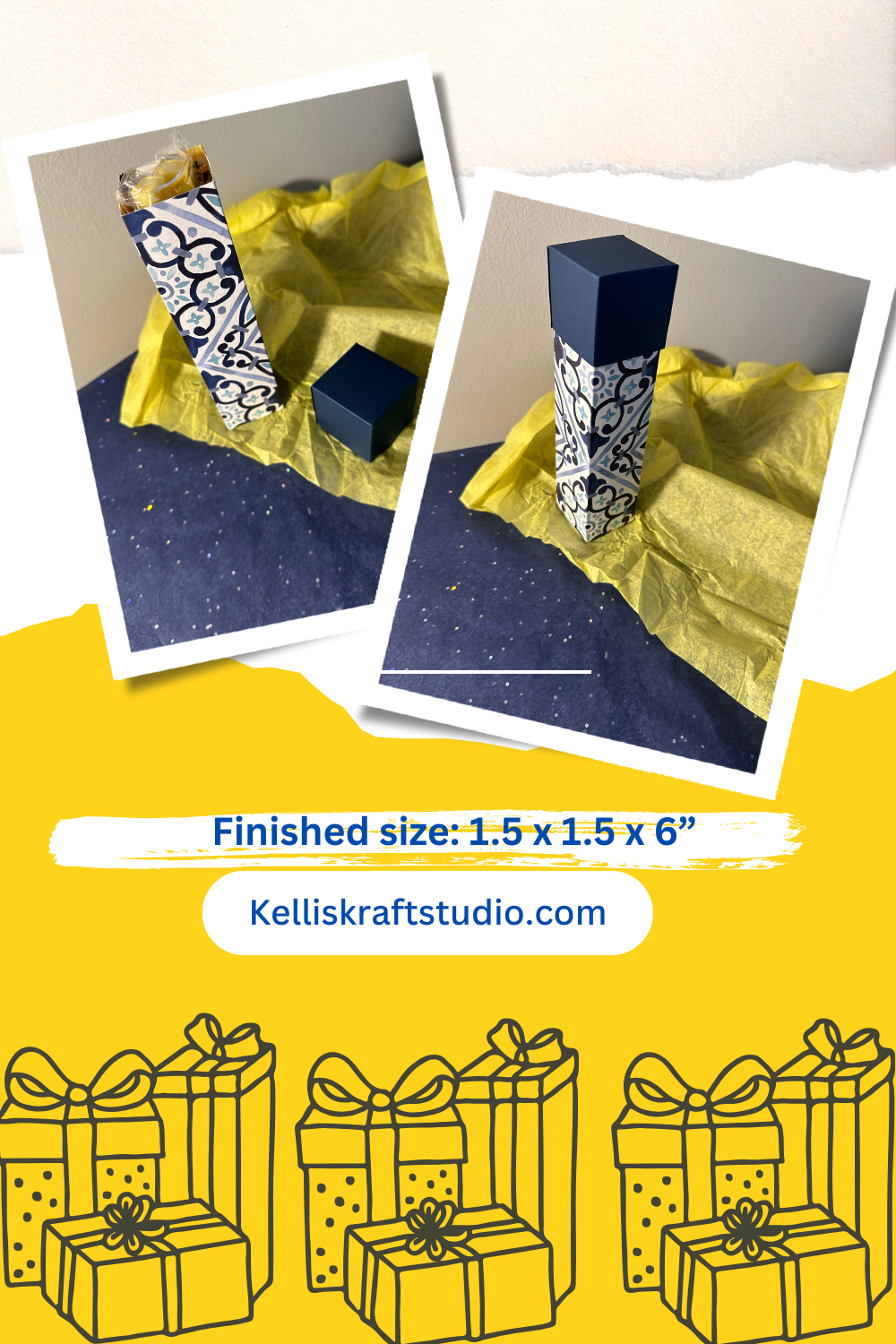 How To Make this Tall Lidded Box